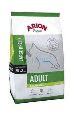 ARION Original Adult Large Breed Chicken & Rice 12kg + Überraschung für den Hund