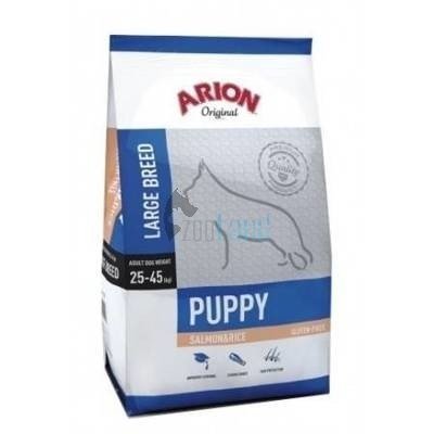 ARION Original Puppy Large Breed Salmon & Rice 12kg + Überraschung für den Hund
