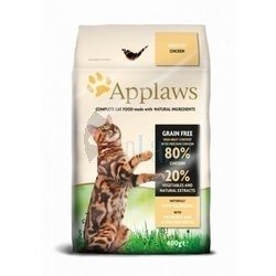 Applaws trockenes Katzenfutter 400 g - mit Huhn + Überraschung für die Katze