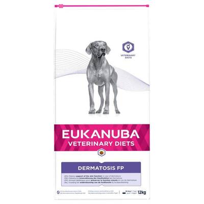 EUKANUBA Veterinary Diets Dermatosis FP 12kg + 4T Dermatosis 400g