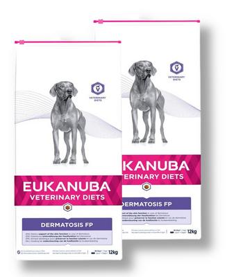 EUKANUBA Veterinary Diets Dermatosis FP 2x12kg
