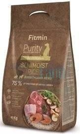 FITMIN Purity Semimoist Rabbit, Lamb & Rice 4kg + Überraschung für den Hund
