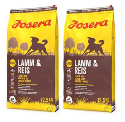 JOSERA Lamb & Rice 2x12,5kg