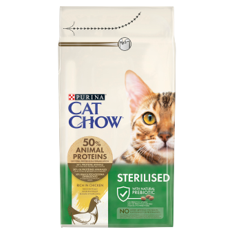 Purina Cat Chow Special Care Sterilized 1,5kg + Dolina Noteci 85g