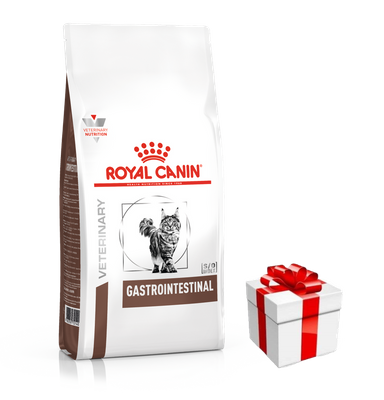 ROYAL CANIN Gastro Intestinal GI 32 2kg + Überraschung für die Katze