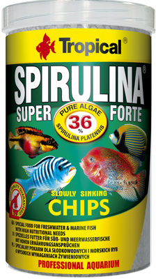 TROPICAL Super Spirulina Forte Chips 2x250ml