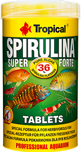 TROPICAL Super Spirulina Forte Tablets 2x50ml 80szt.
