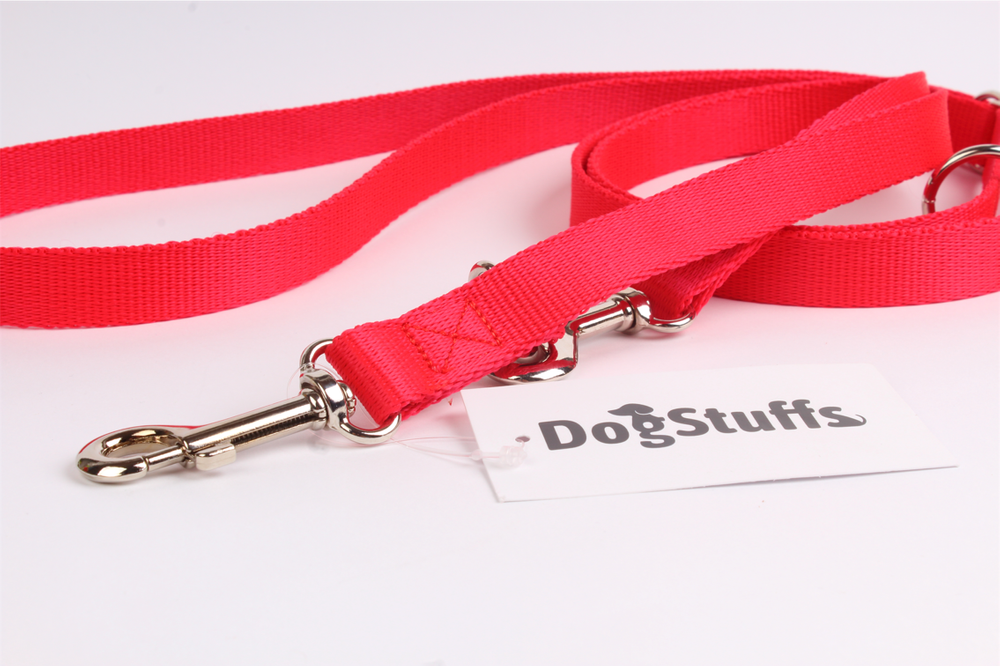 DogStuffs Verstellbares Schlüsselband - Rot 15mm/220cm - ZooLand