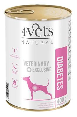 4 Vets Dog Diabetes 12x400g
