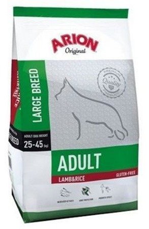 ARION Original Adult Large Breed Lamb & Rice 12kg + Überraschung für den Hund