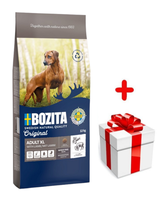 BOZITA Original Adult XL 12kg + Überraschung für den Hund