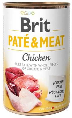 BRIT PATE & MEAT CHICKEN 400g