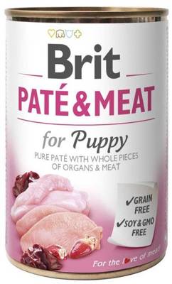BRIT PATE & MEAT PUPPY 30x400g
