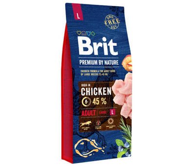 BRIT Premium By Nature Adult L 15kg