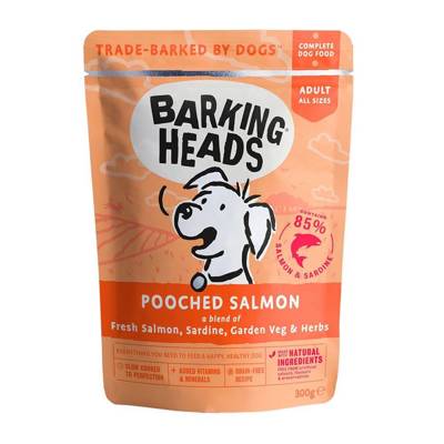 Barking Heads Pooched Salmon Beutel für Hunde 300g