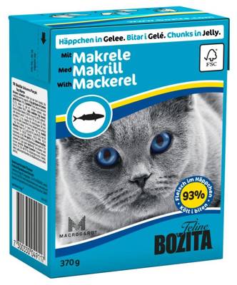 Bozita Cat Tetra Recard  Makrele 370g