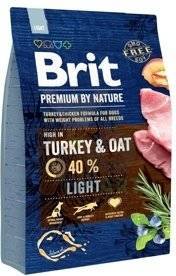 Brit Premium By Nature Light 3kg + Überraschung für den Hund