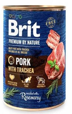 Brit Premium by Nature Pork mit Luftröhre 400g