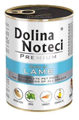 DOLINA NOTECI Premium reich an Lamm 400g