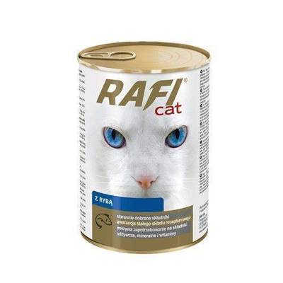 DOLINA NOTECI RAFI Cat Häppchen mit Fischfleisch in Sauce - 415g 