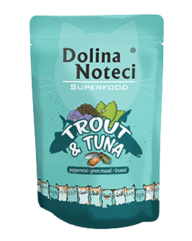 DOLINA NOTECI Superfood - Forelle und Thunfisch - Beutel 10x85g