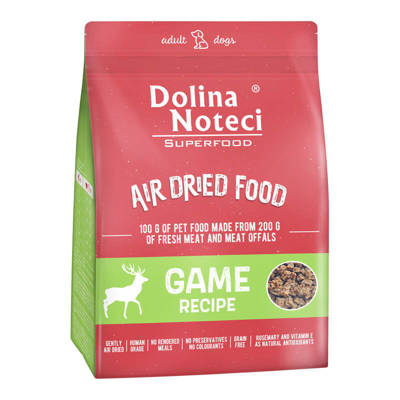 DOLINA NOTECI Superfood Wildgerichte - Trockenfutter für Hunde 1kg