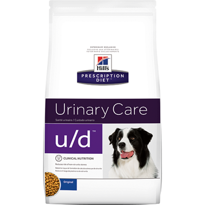 HILL'S PD Prescription Diet Canine u/d Urinary Care 10kg+ Überraschung für den Hund