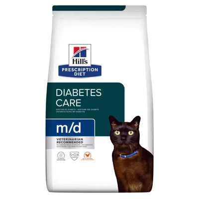 HILL'S PD Prescription Diet Feline m/d 1,5kg + Überraschung für die Katze