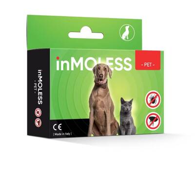 Inmoless Ultrasonic Floh- und Zeckenschutzmittel für Haustiere Inmoless Pet - Gelb