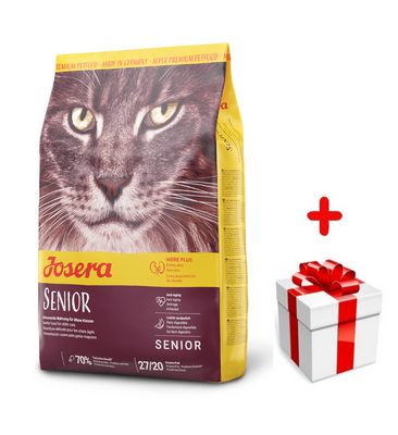 JOSERA Carismo/Senior 400g + überraschung für die Katze 