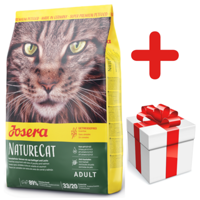 JOSERA NatureCat 10kg +überaschung für die Katze 