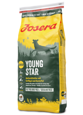 JOSERA Young Star 15kg+Überraschung für den Hund