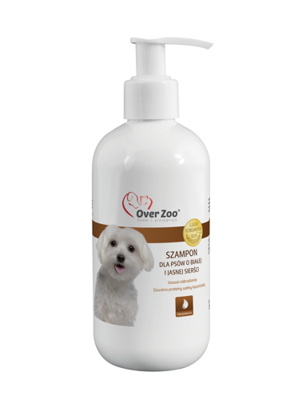OVER ZOO  Shampoo für Hunde mit weißem und hellem Fell 250 ml