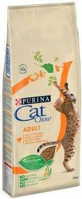 PURINA Cat Chow Adult mit Huhn & Truthahn 15 kg + Dolina Noteci 85g
