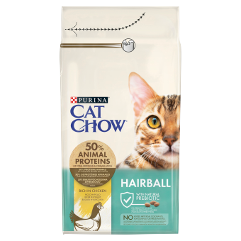 PURINA Cat Chow Special Care Hairball Control 1,5kg + Überraschung für die Katze