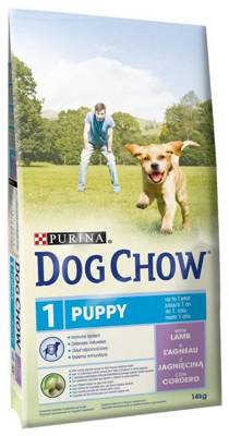 PURINA Dog Chow Puppy Lamb 14kg+ Überraschung für den Hund