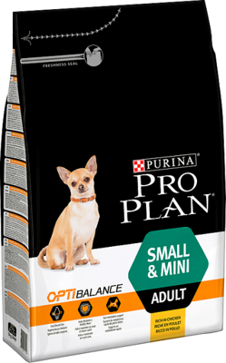 Purina Pro Plan Small & Mini Adult Optibalance, 7kg + Überraschung für den Hund
