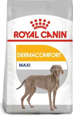 ROYAL CANIN CCN Maxi Dermacomfort 12kg Trockenfutter für ausgewachsene Hunde großer Rassen mit empfindlicher, zu Reizungen neigender Haut