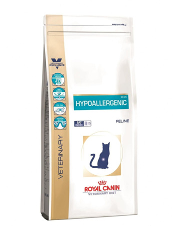 ROYAL CANIN Hypoallergenic DR25 4,5kg + Überraschung für die Katze