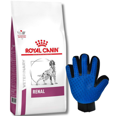 ROYAL CANIN Renal RF 14 14kg + Kämm Handschuh GRATIS!