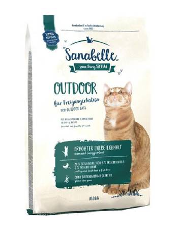 Sanabelle Outdoor 10kg + überraschung für die Katze 