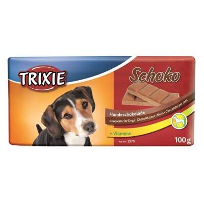 TRIXIE Schokolade für Hunde, schwarz 100g