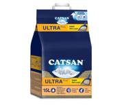 CATSAN Ultra Plus 15l - klumpende Katzenstreu