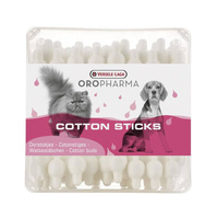 VERSELE-LAGA Oropharma Cotton Sticks 56 Stk.- Ohrreinigungsstäbchen für Hunde